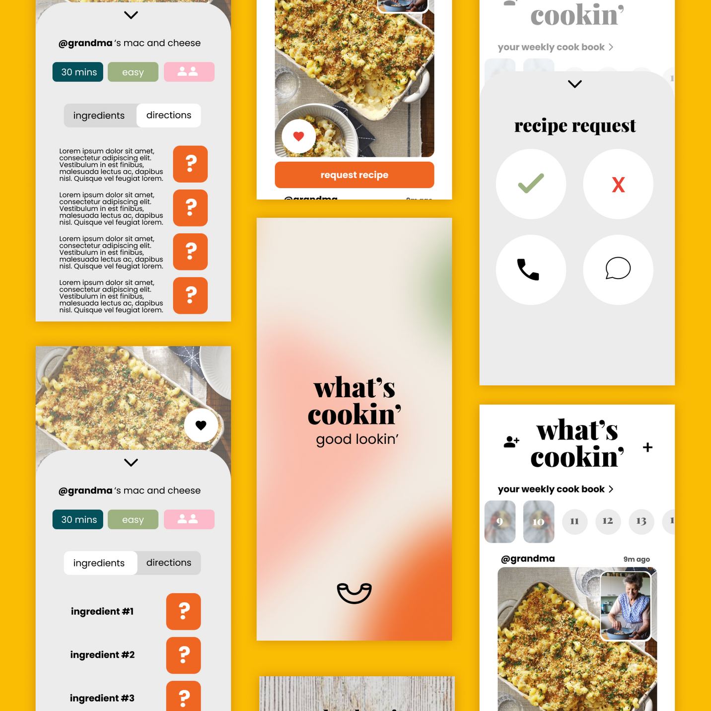 What&#39;s cookin&#39;? • Aiding long distanced families to share their family meals